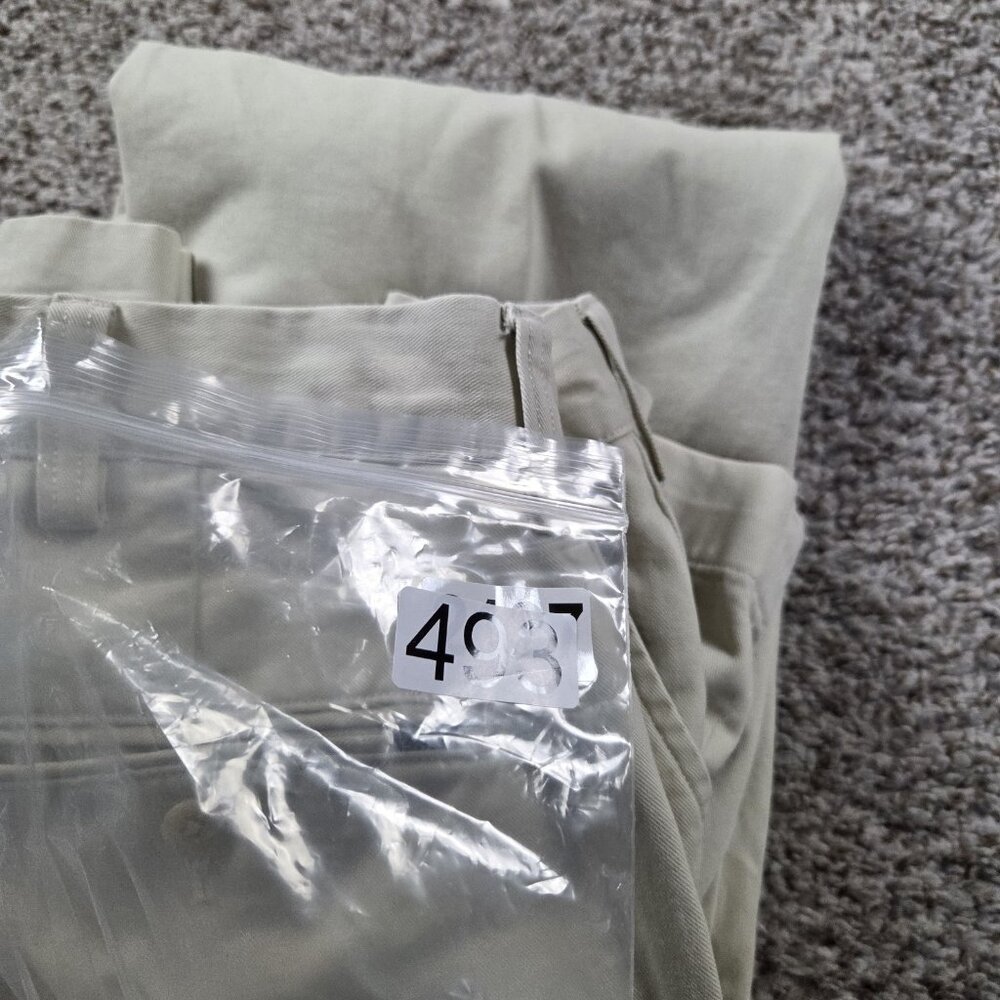 Polo Ralph Lauren Pants Mens 34x34 Beige Classic Preppy - Picture 7 of 7